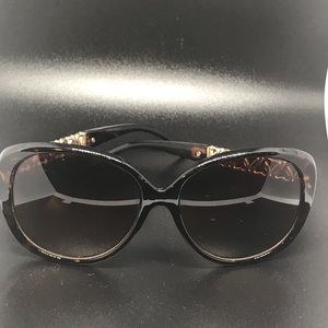 Brown Tortoise Print Glasses